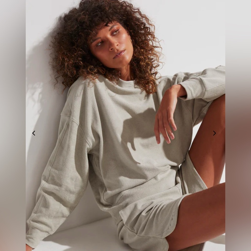 NWT VARLEY Lyle Top in Sage Grey - XS & S - Picture 1 of 9